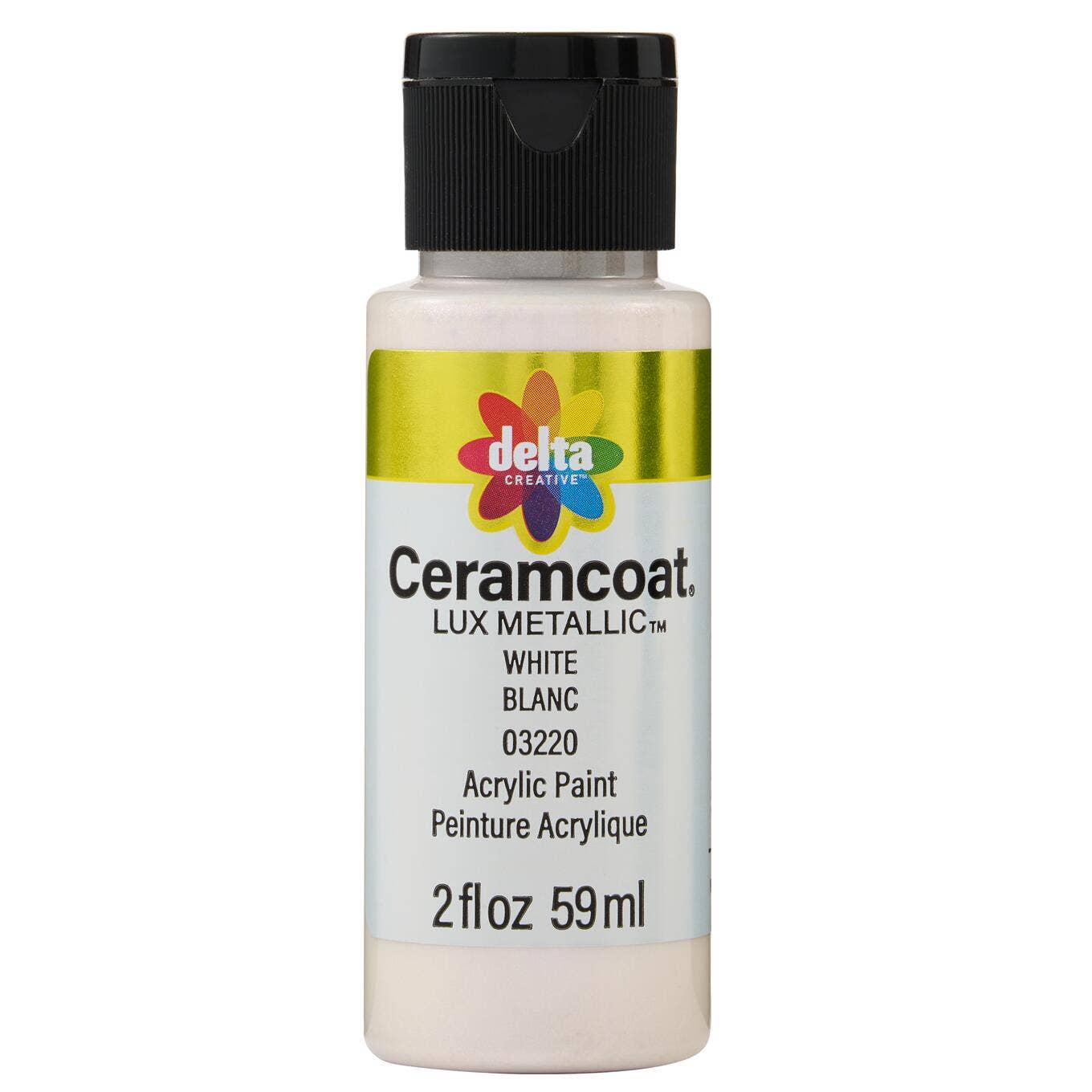 Delta Ceramcoat ® Lux Metallic Acrylic Paint, 2 oz