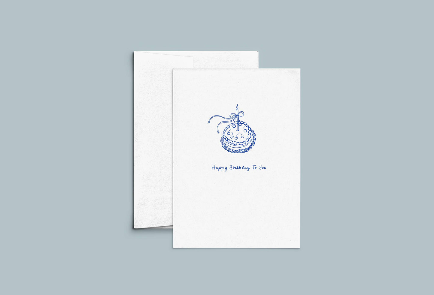 Happy Birthday Letterpress Card