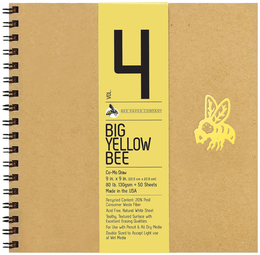 Big Yellow Bee Co-Mo Heavyweight Sketch Journal