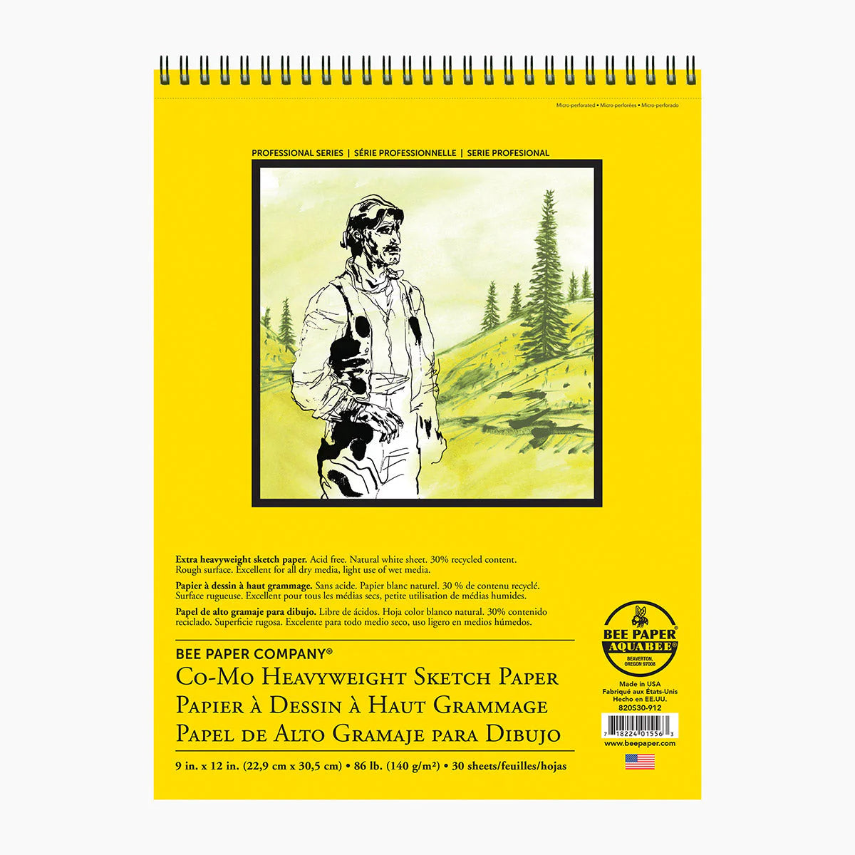 Bee Co-Mo Heavyweight Sketch Paper