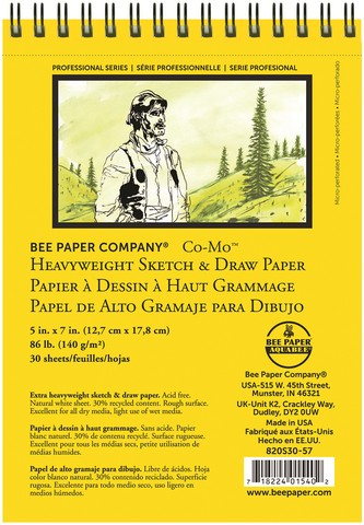 Bee Co-Mo Heavyweight Sketch Paper