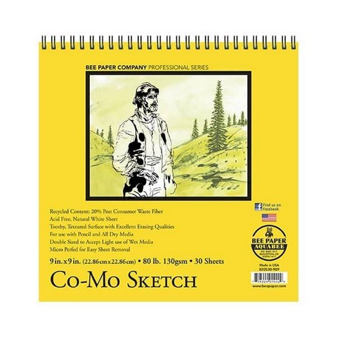 Bee Co-Mo Heavyweight Sketch Paper