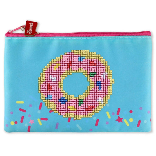 Camelot Dotz Diamond Zipper Pouch Kit: Donut
