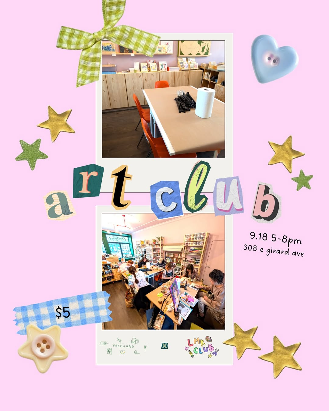 Let Me Know Club: Collage Night