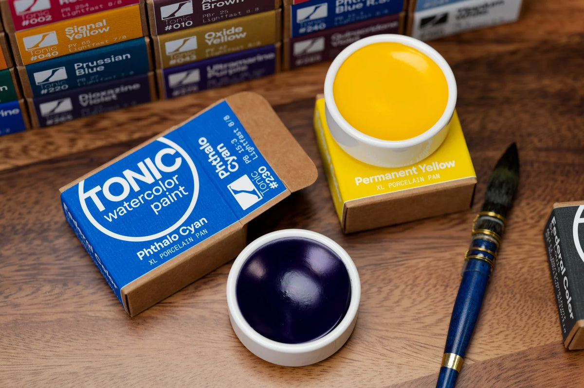 Tonic Watercolor, Porcelain Pan