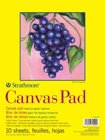 Strathmore 300 Series Canvas Pad