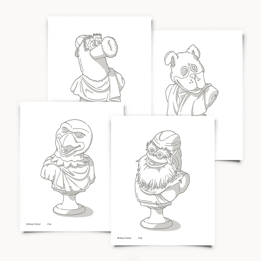 Prints: Shane Walsh - Bust Series