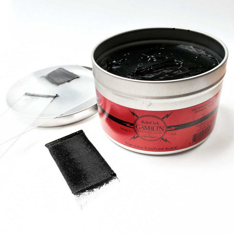 Gamblin Relief Ink Outlaw Black