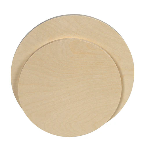 Trekell Raw Wood Panel - Circle