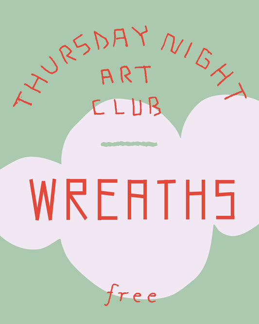 Thursday Night Art Club: Paper Wreath Making