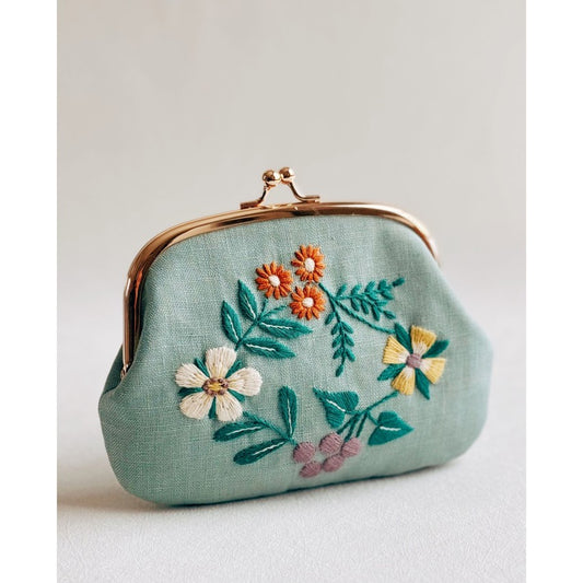Vintage Floral Purse Kit