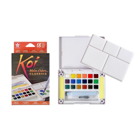 Sakura Koi Pan Watercolor Set of 18