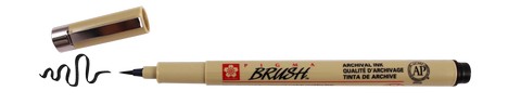 Sakura Pigma Brush Pen Black