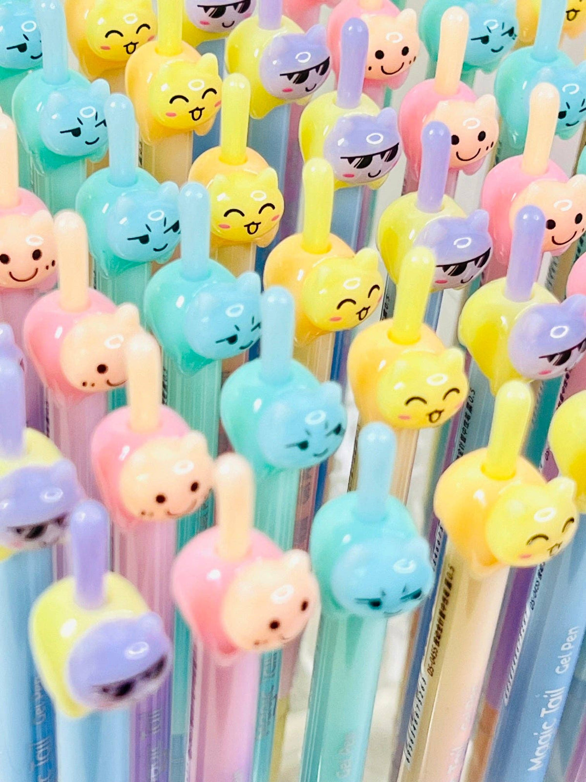 22189 Cat Tail Colors Gel Pen