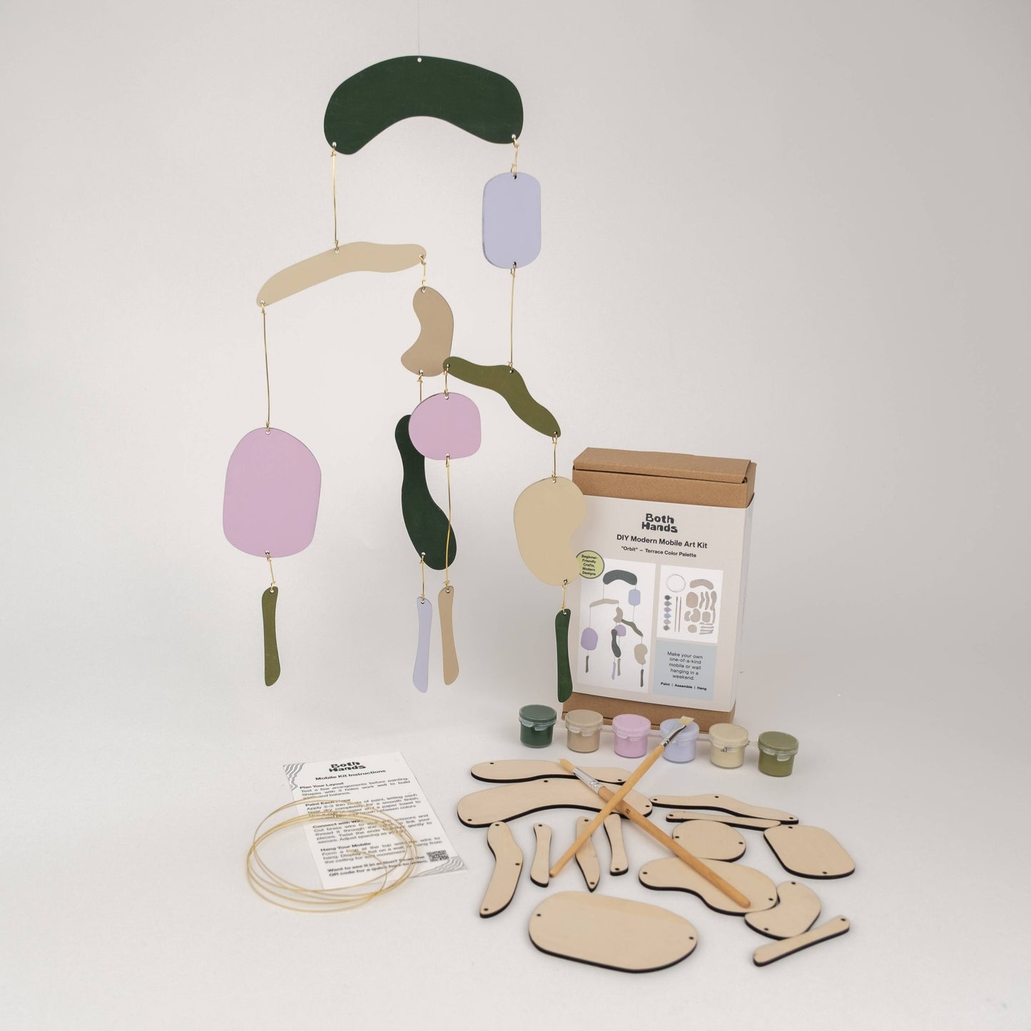 "Orbit" Mobile Kit – DIY Sculptural Mobile Craft Kit