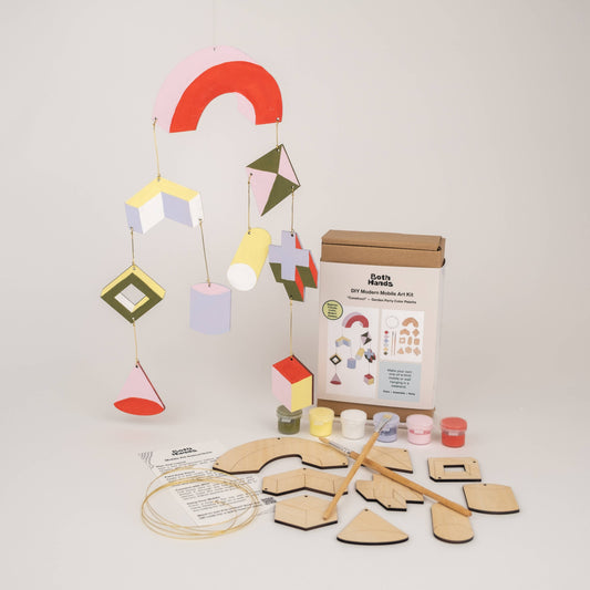 "Construct" Mobile Kit – DIY Geometric Wall Hanging Kit