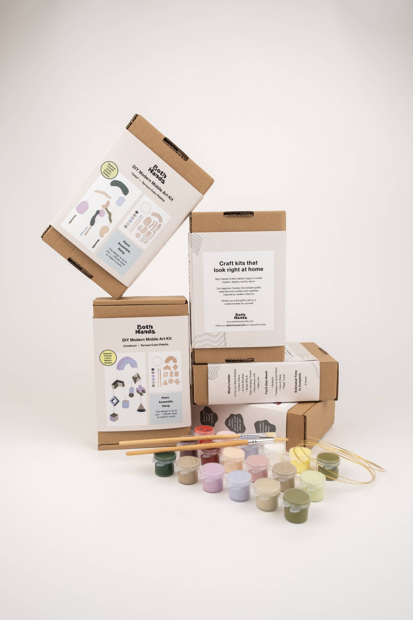 "Orbit" Mobile Kit – DIY Sculptural Mobile Craft Kit