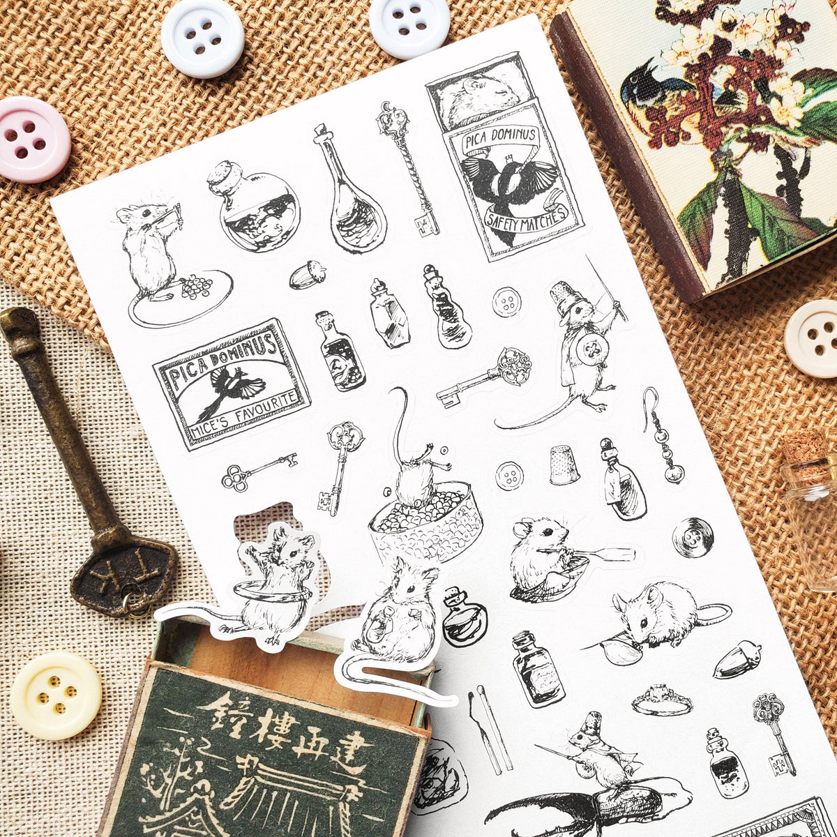 The Mouse Collector Sticker Sheet