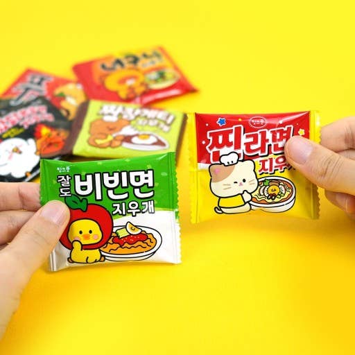 K -Ramen Shape Earaser Pack- Fun, goodybag
