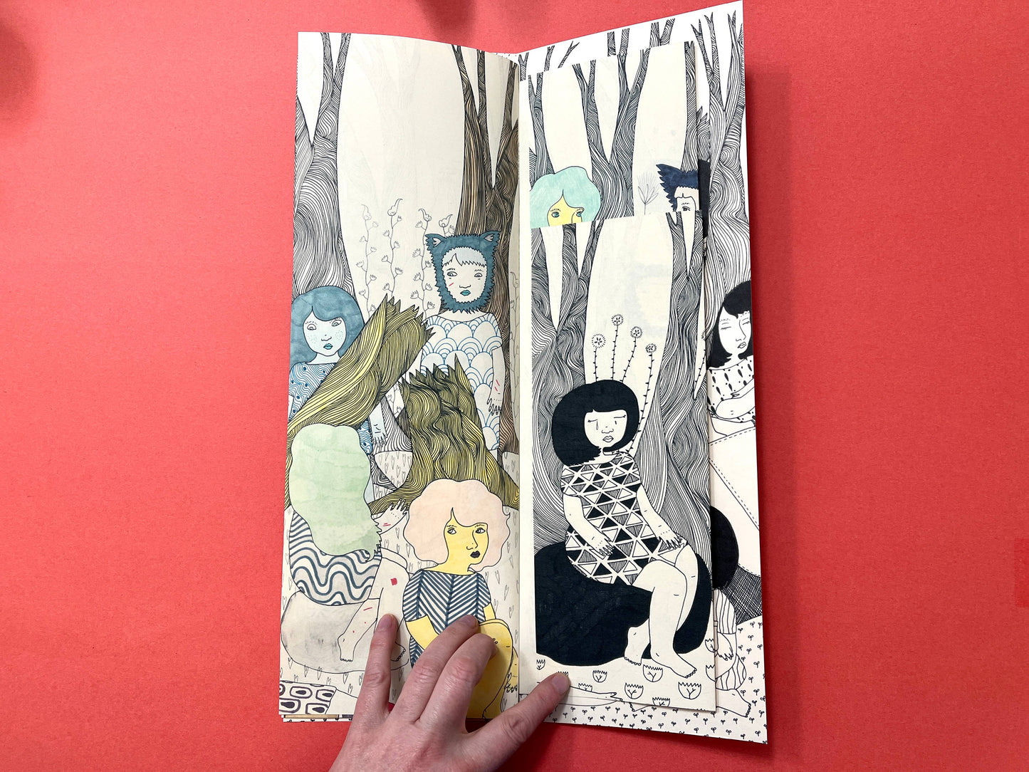 In the Middle - Art Zine