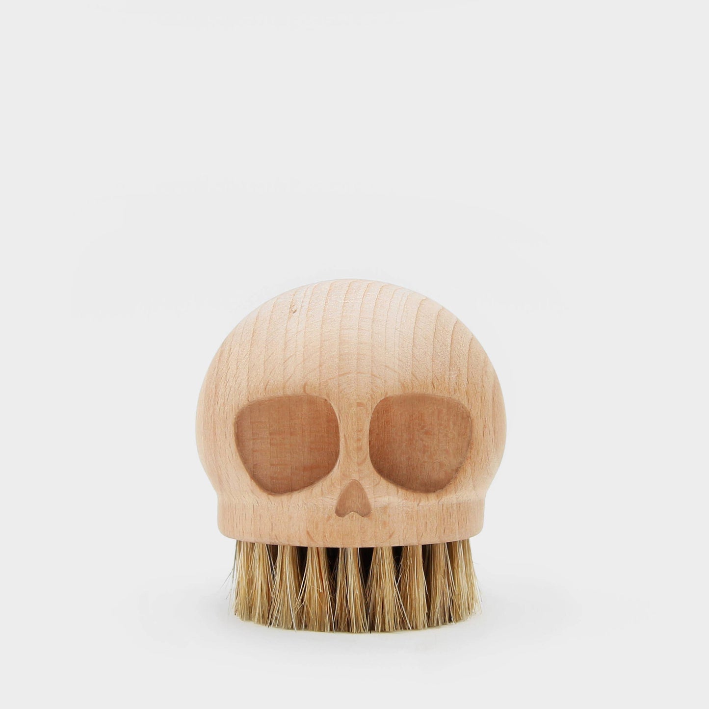Skull Brush - Finest quality beech wood brush
