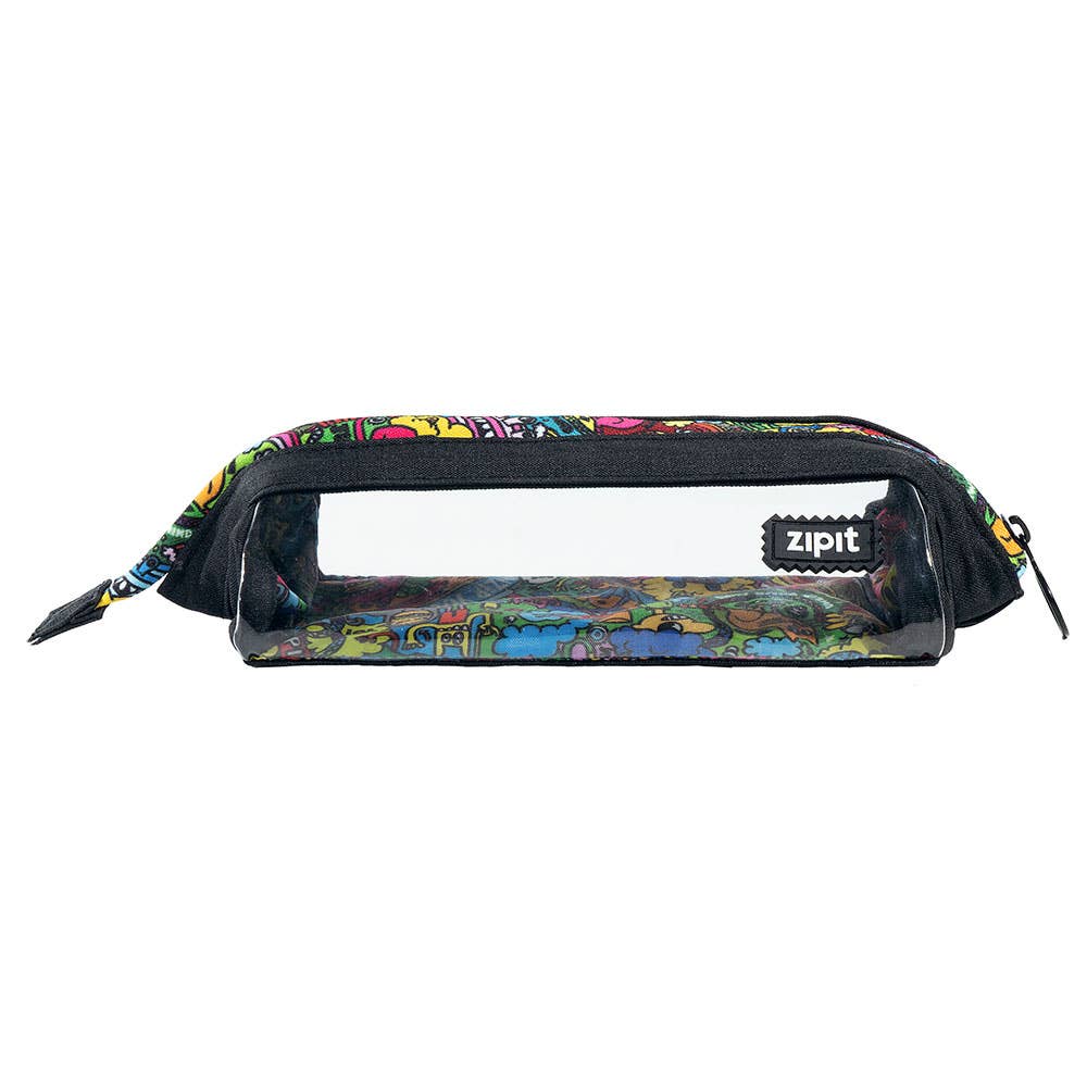 ZIPIT Clear Lenny Pencil Case