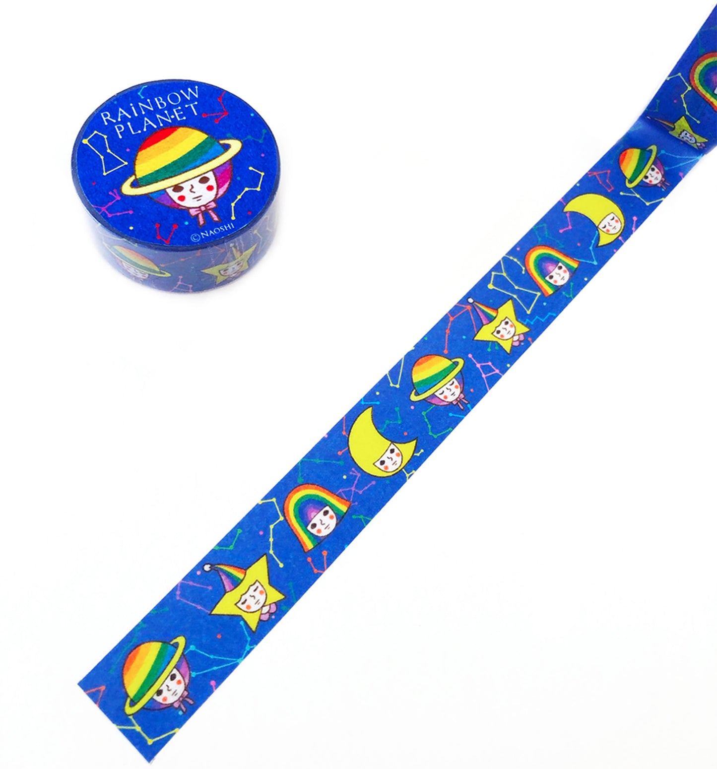 Washi Tape - Rainbow Planet