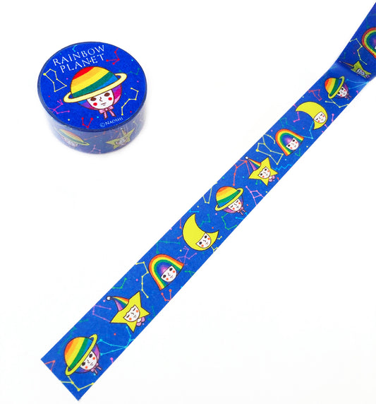 Washi Tape - Rainbow Planet