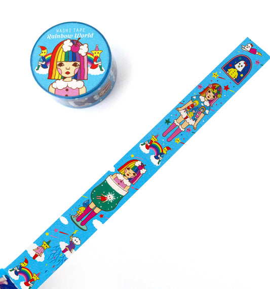 【Washi Tape】Rainbow World