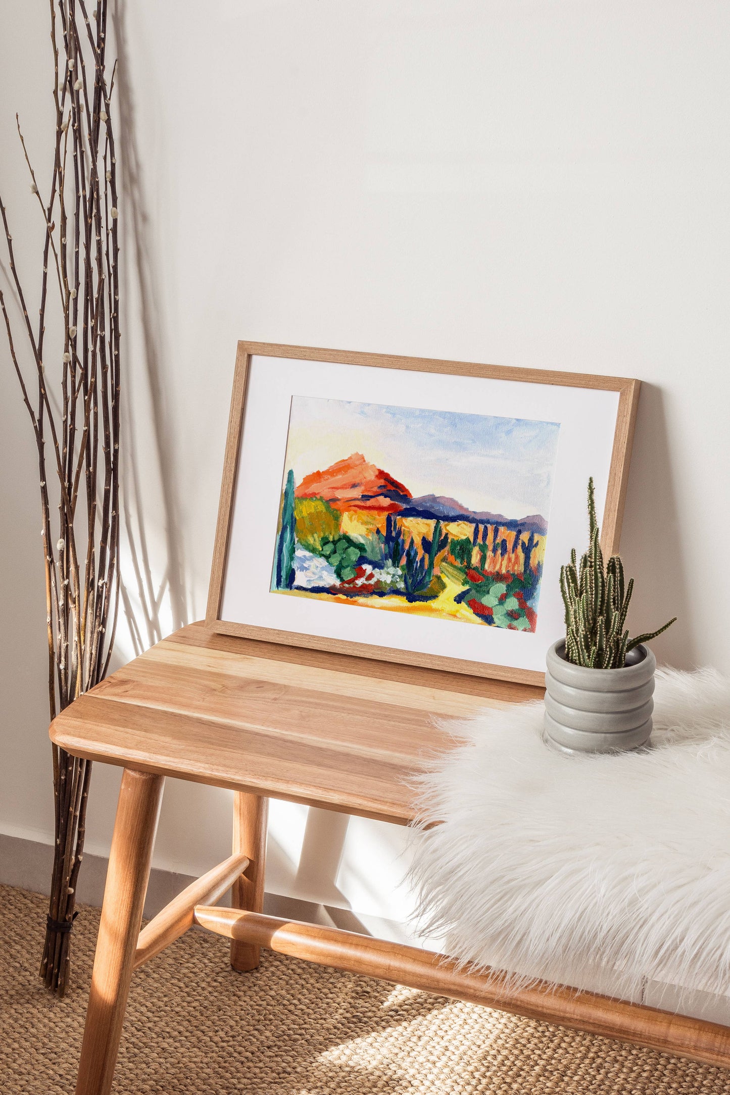 Southwest Desert painting kit, impressionist painting kit