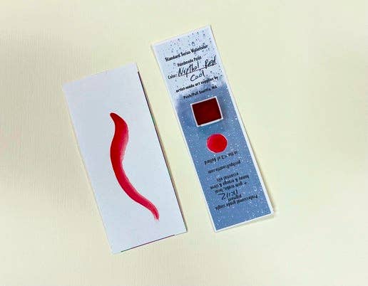 Watercolor Half Pan - Napthol Red Cool