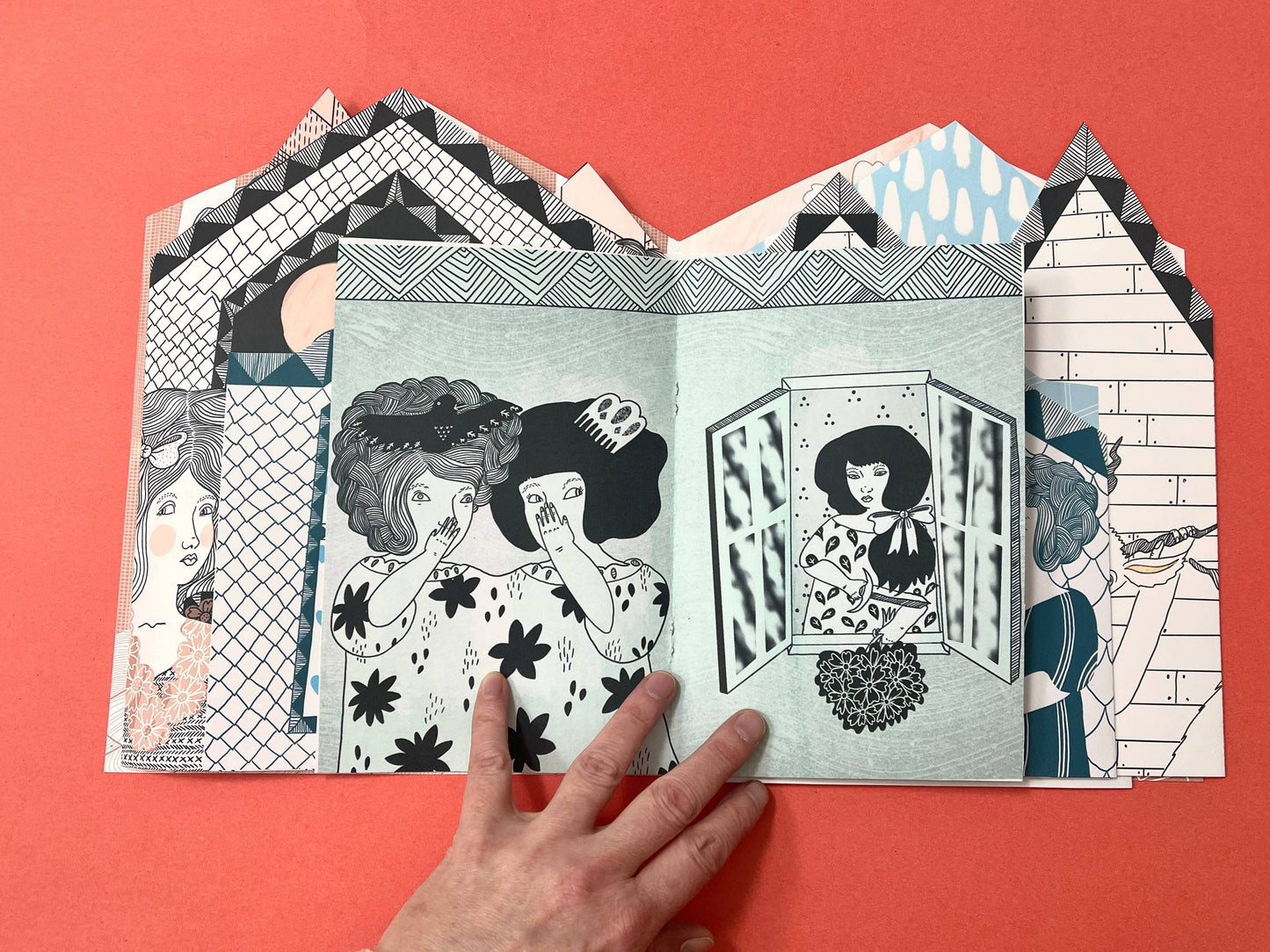 Pageant - A Fold Out Art Zine
