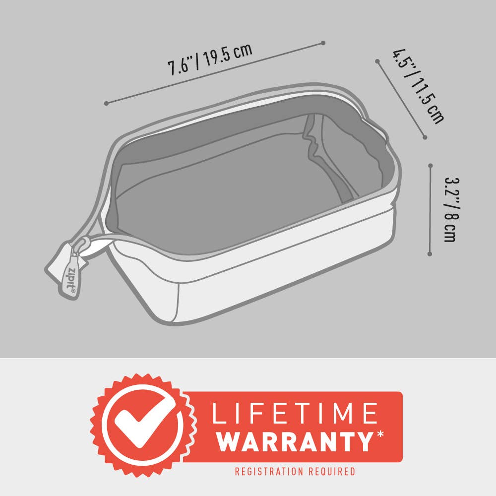 ZIPIT Clear Lenny Pencil Case