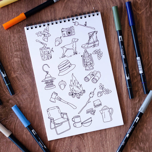 Outdoor Adventure Premium Coloring Book