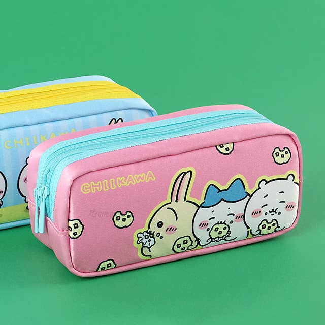 Chiikawa Two Zipper Oganizer Pencil Case Pouch