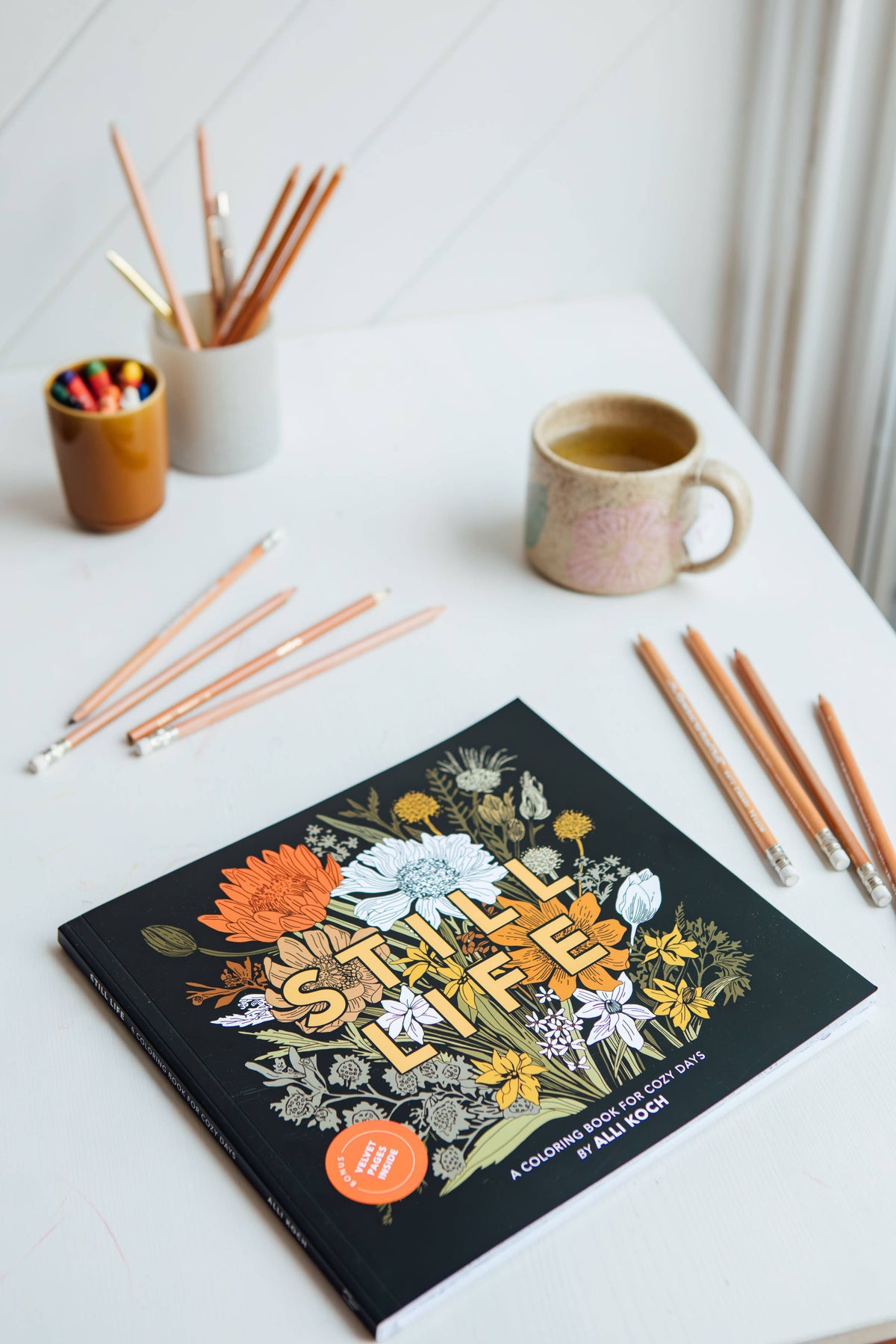 Still Life: A Adult Coloring Book for Cozy Days