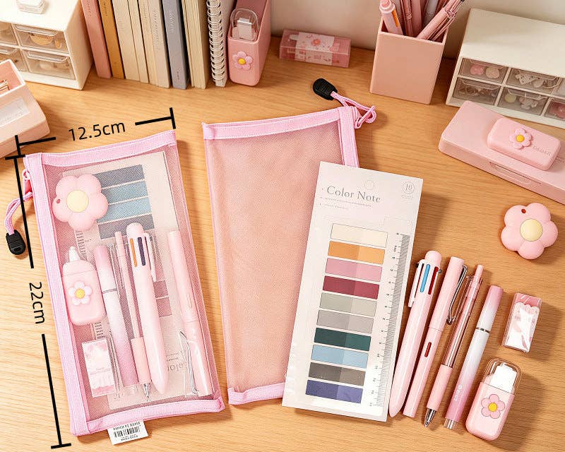 Pastel Student Stationery Set