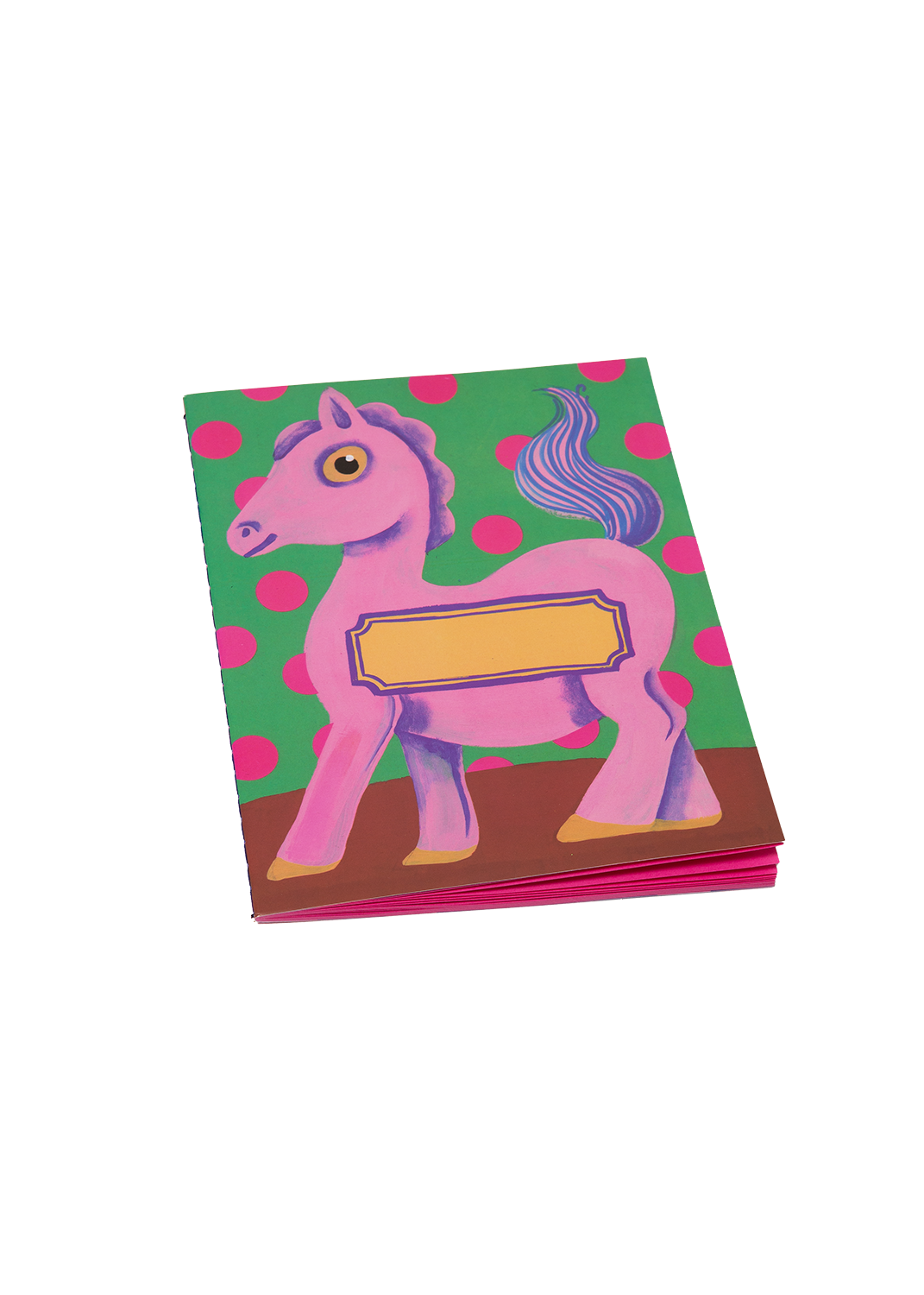 Pink pony notebook