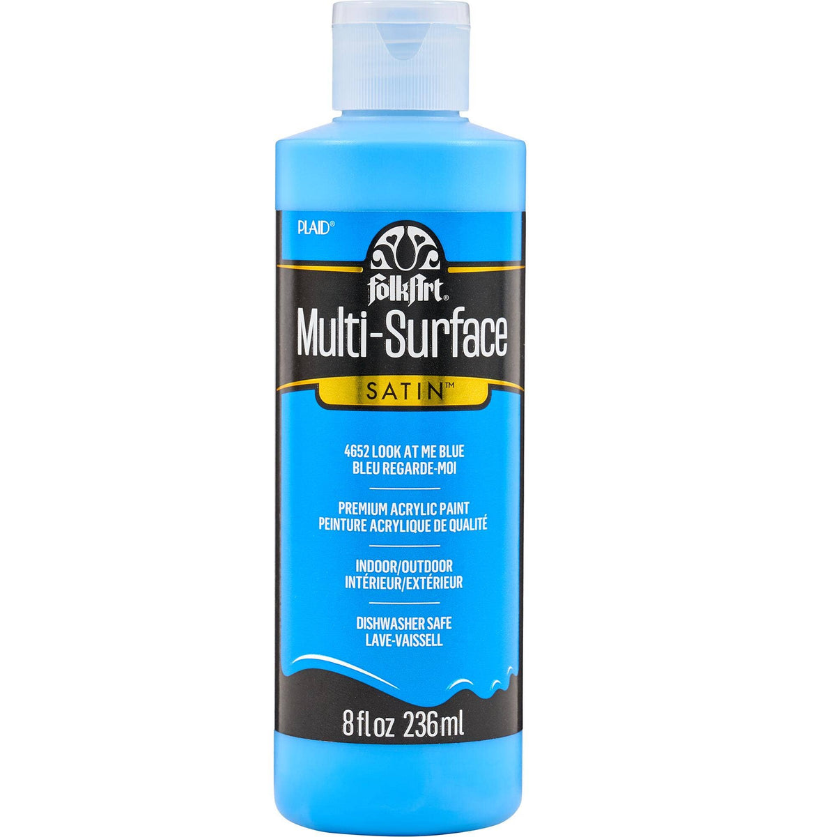 FolkArt ® Multi-Surface Satin Acrylic Paint, 8 oz and 16 oz