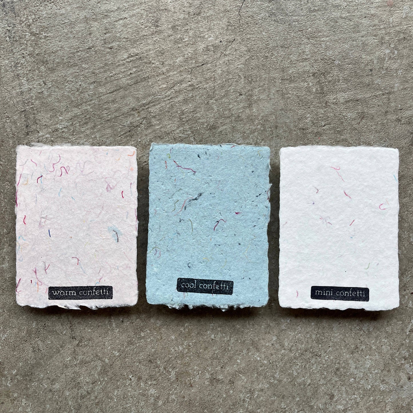 Handmade Paper Sheet Set in 8x10