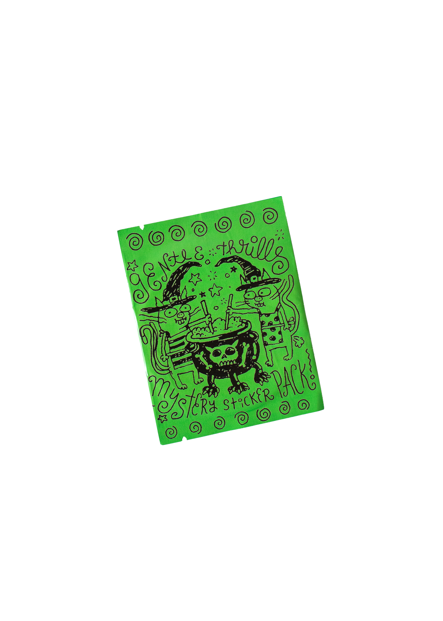Mystery halloween sticker pack