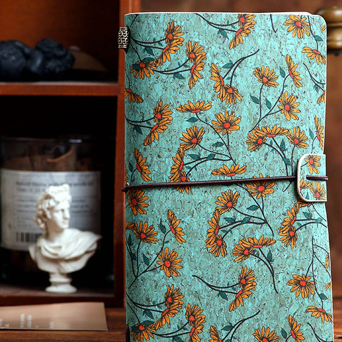 Vintage Floral Traveler Journal