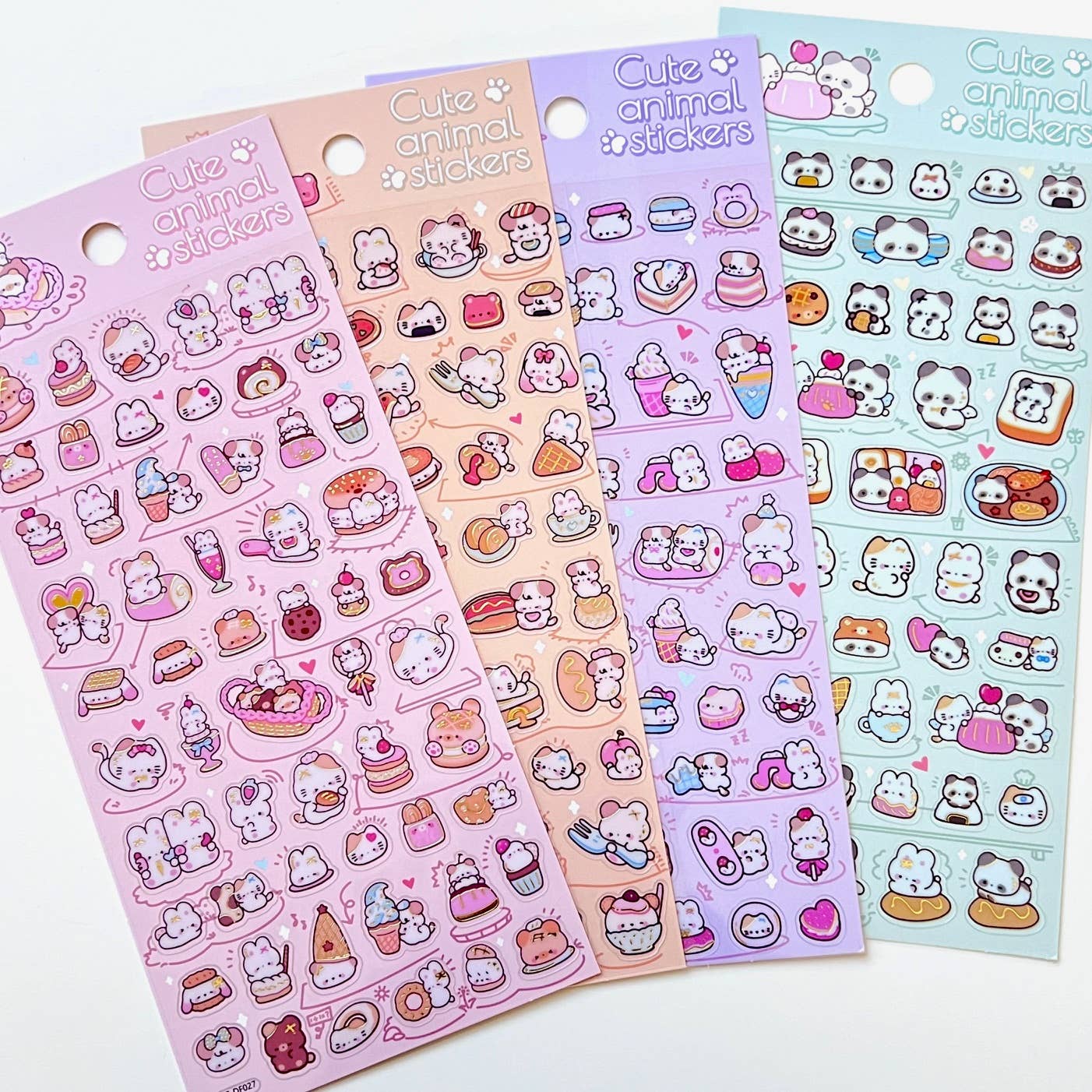 11083 Cute Animal Phone Stickers-12