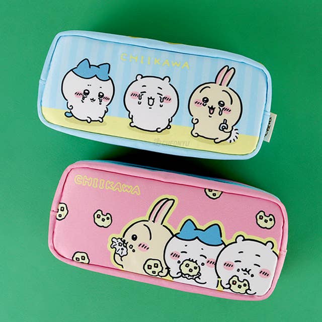 Chiikawa Two Zipper Oganizer Pencil Case Pouch