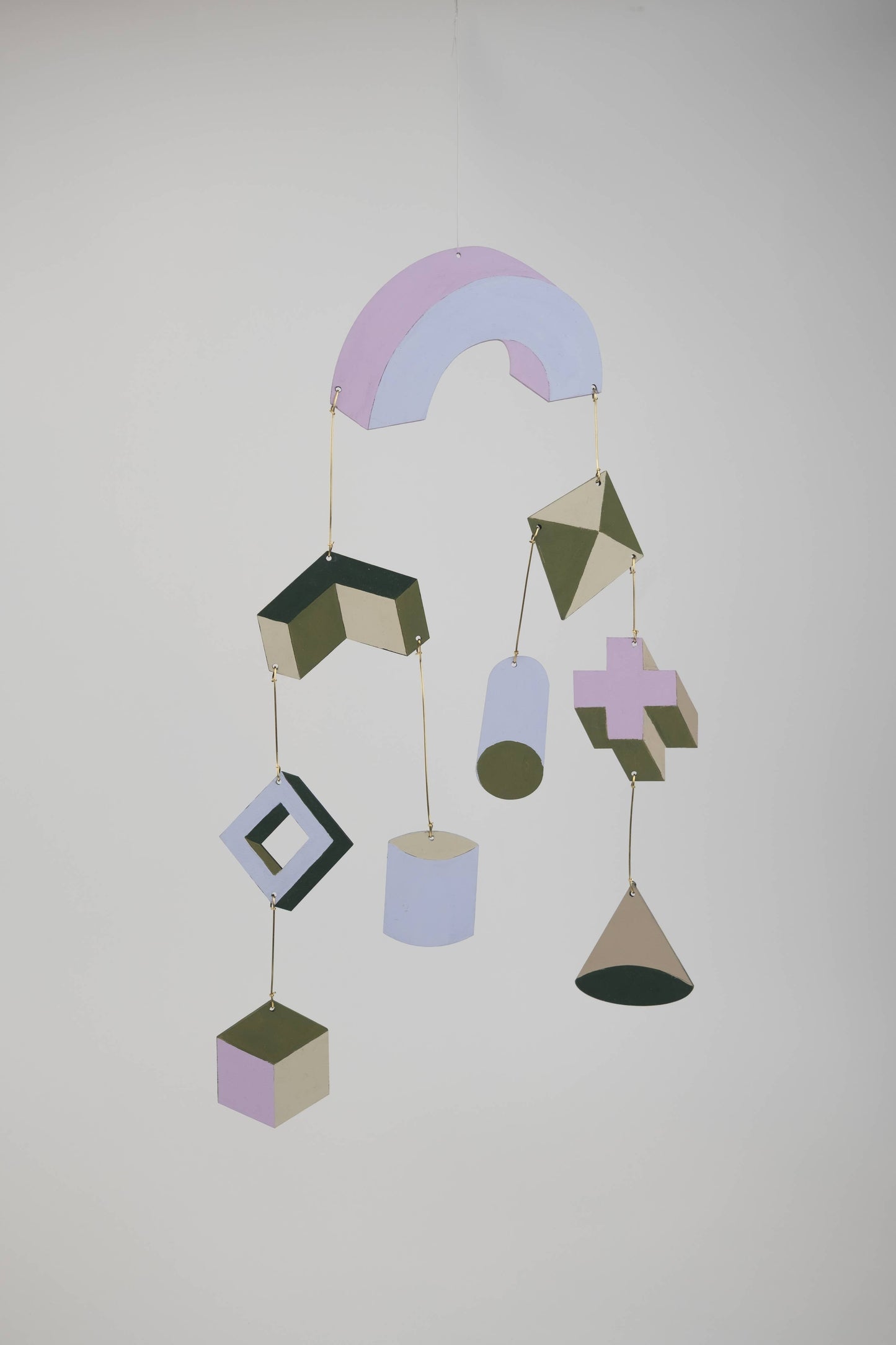 "Construct" Mobile Kit – DIY Geometric Wall Hanging Kit