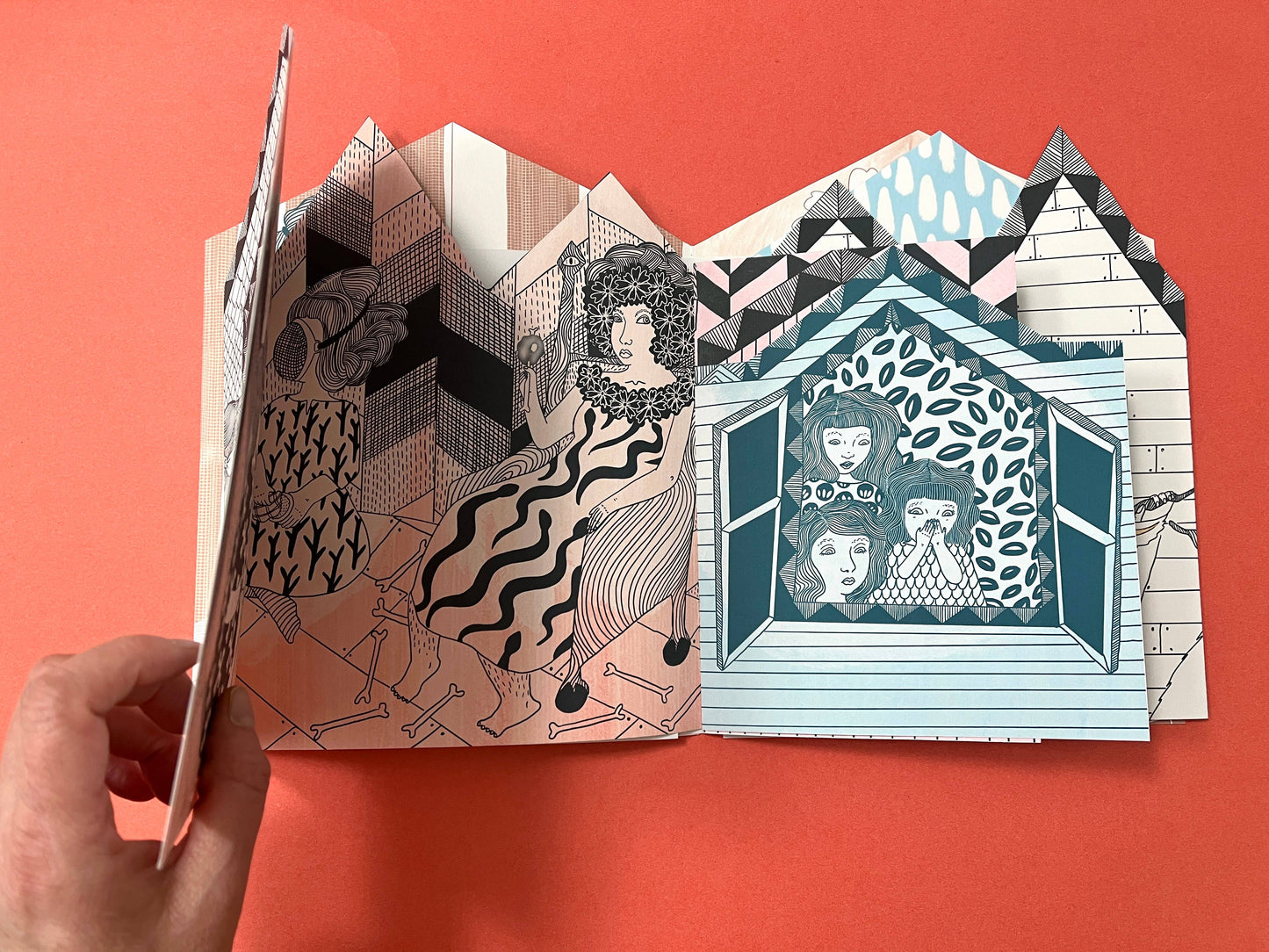 Pageant - A Fold Out Art Zine