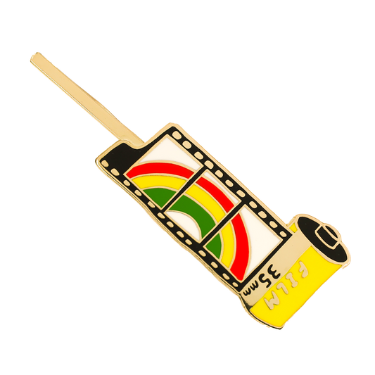 35mm Film Rainbow Hairpin