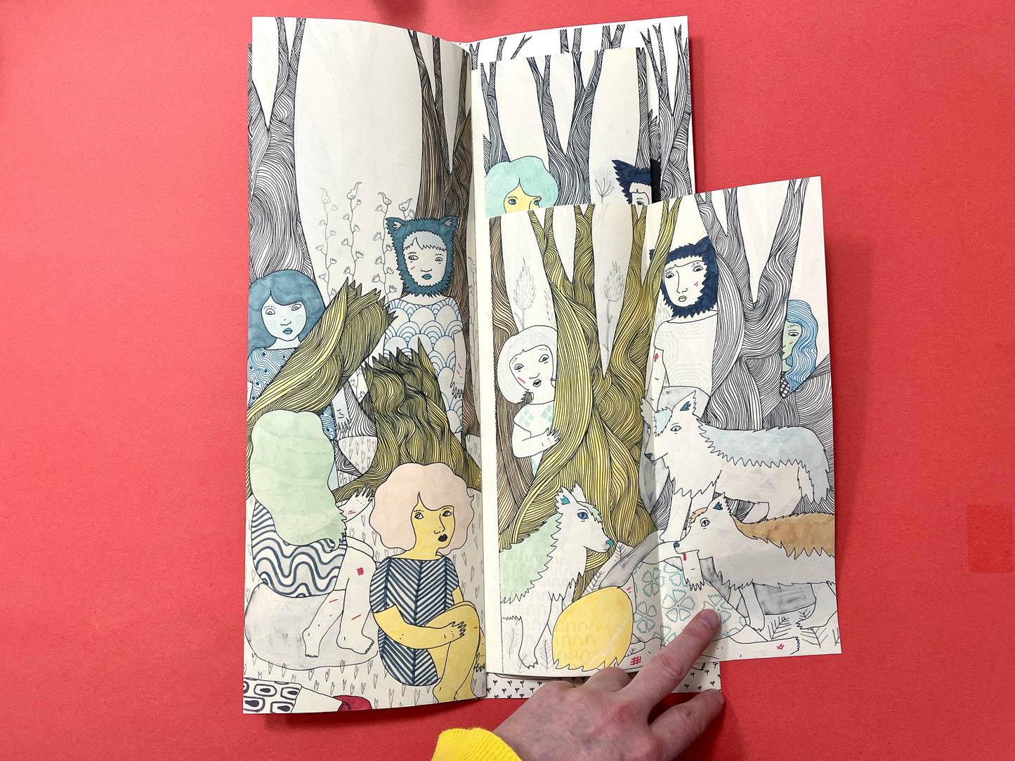 In the Middle - Art Zine