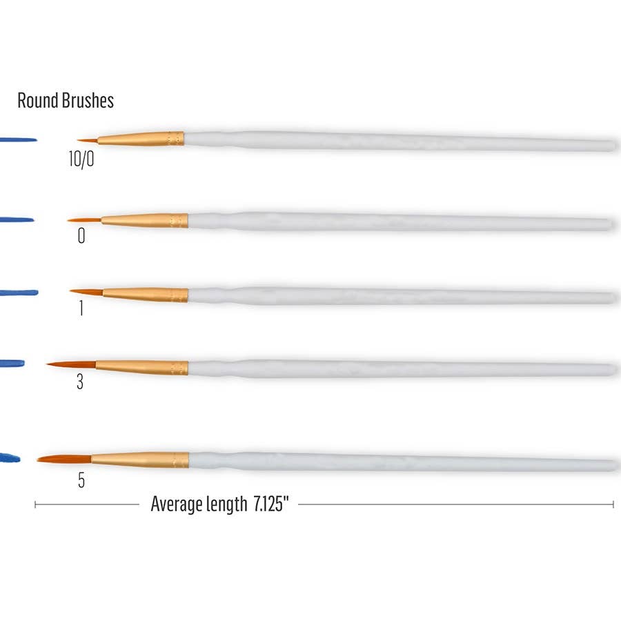 FolkArt Detail Brush Set 10 Piece