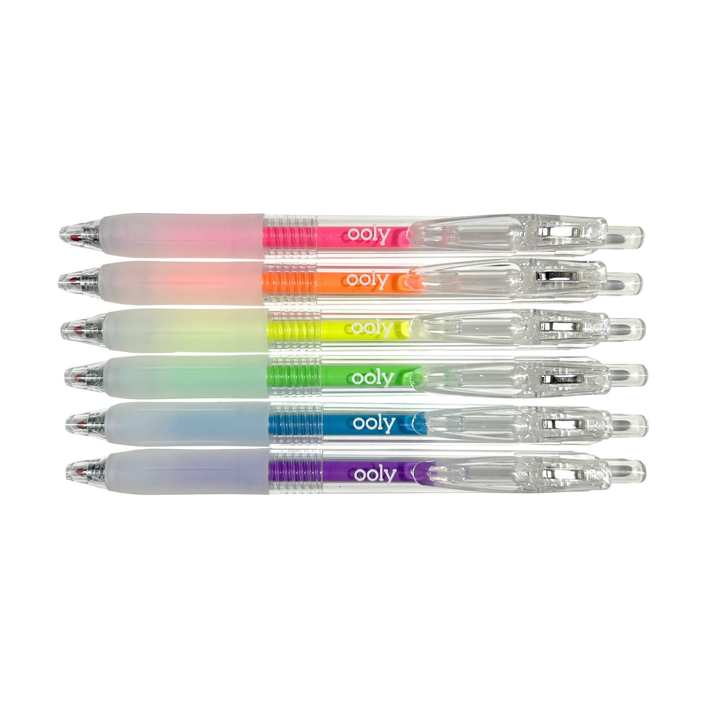 Jelly Gloss: Neon Multi-Surface Deco. Gel Pens (Set of 6)